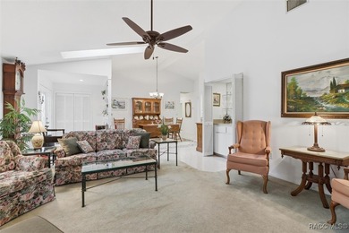 Sweet and solid Sugarmill home featuring a desirable split 2/2 on Sugarmill Woods Golf and Country Club in Florida - for sale on GolfHomes.com, golf home, golf lot