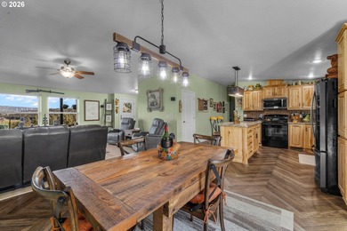 Country Living with Mountain views and overlooking the John Day on John Day Golf Club in Oregon - for sale on GolfHomes.com, golf home, golf lot