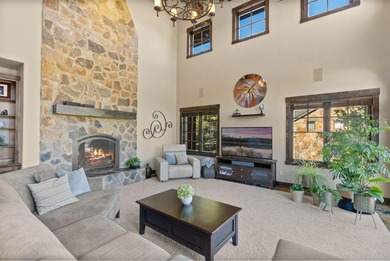 This Sun Forest-built home is perfectly positioned between the on The Club At Pronghorn Golf Course in Oregon - for sale on GolfHomes.com, golf home, golf lot