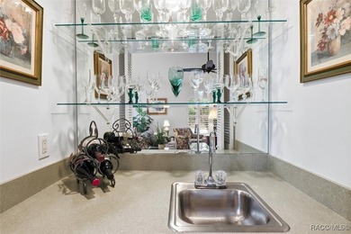 Sweet and solid Sugarmill home featuring a desirable split 2/2 on Sugarmill Woods Golf and Country Club in Florida - for sale on GolfHomes.com, golf home, golf lot