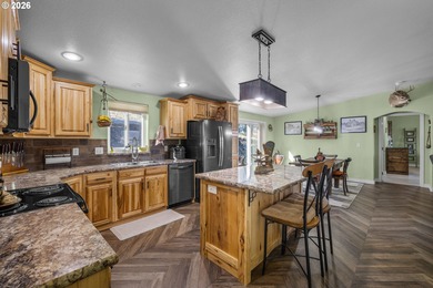 Country Living with Mountain views and overlooking the John Day on John Day Golf Club in Oregon - for sale on GolfHomes.com, golf home, golf lot