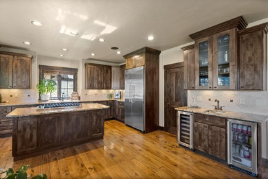 This Sun Forest-built home is perfectly positioned between the on The Club At Pronghorn Golf Course in Oregon - for sale on GolfHomes.com, golf home, golf lot