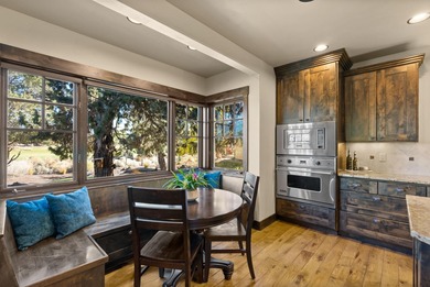 This Sun Forest-built home is perfectly positioned between the on The Club At Pronghorn Golf Course in Oregon - for sale on GolfHomes.com, golf home, golf lot