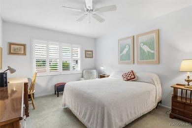 Sweet and solid Sugarmill home featuring a desirable split 2/2 on Sugarmill Woods Golf and Country Club in Florida - for sale on GolfHomes.com, golf home, golf lot