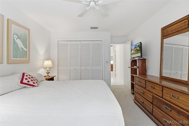 Sweet and solid Sugarmill home featuring a desirable split 2/2 on Sugarmill Woods Golf and Country Club in Florida - for sale on GolfHomes.com, golf home, golf lot