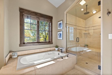 This Sun Forest-built home is perfectly positioned between the on The Club At Pronghorn Golf Course in Oregon - for sale on GolfHomes.com, golf home, golf lot