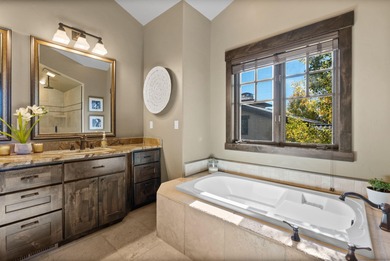 This Sun Forest-built home is perfectly positioned between the on The Club At Pronghorn Golf Course in Oregon - for sale on GolfHomes.com, golf home, golf lot