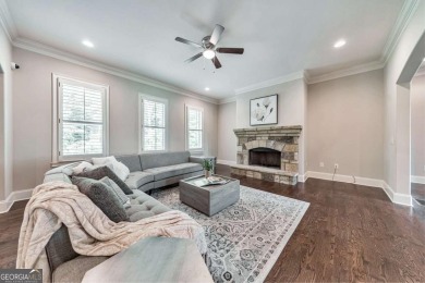 Move in just in time to enjoy the neighborhood's festive on Marietta Country Club in Georgia - for sale on GolfHomes.com, golf home, golf lot