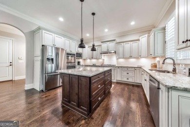 Move in just in time to enjoy the neighborhood's festive on Marietta Country Club in Georgia - for sale on GolfHomes.com, golf home, golf lot