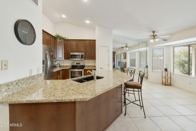 Immaculately maintained 2BR, 2BA Solano model with a bonus den on Ironwood Golf Club in Arizona - for sale on GolfHomes.com, golf home, golf lot