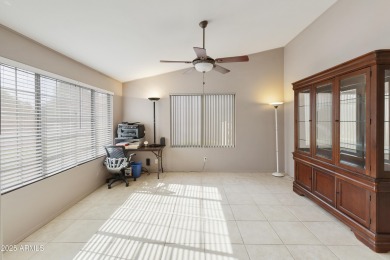 Immaculately maintained 2BR, 2BA Solano model with a bonus den on Ironwood Golf Club in Arizona - for sale on GolfHomes.com, golf home, golf lot