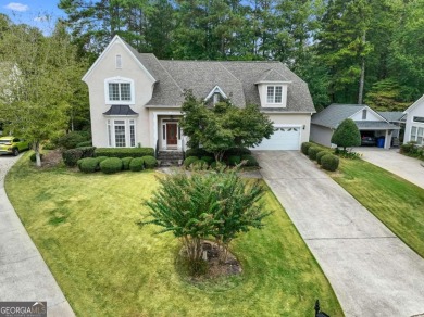 Welcome home to an oasis not too far from the city. Quiet 13 on Canongate At Flat Creek Club in Georgia - for sale on GolfHomes.com, golf home, golf lot