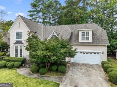Welcome home to an oasis not too far from the city. Quiet 13 on Canongate At Flat Creek Club in Georgia - for sale on GolfHomes.com, golf home, golf lot