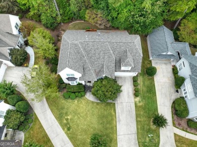 Welcome home to an oasis not too far from the city. Quiet 13 on Canongate At Flat Creek Club in Georgia - for sale on GolfHomes.com, golf home, golf lot