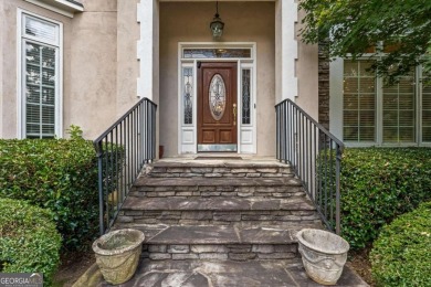 Welcome home to an oasis not too far from the city. Quiet 13 on Canongate At Flat Creek Club in Georgia - for sale on GolfHomes.com, golf home, golf lot