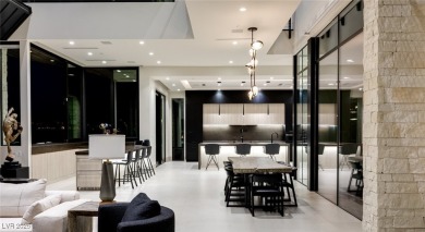 Architectural desert modern masterpiece set back from the street on The Summit Club in Nevada - for sale on GolfHomes.com, golf home, golf lot