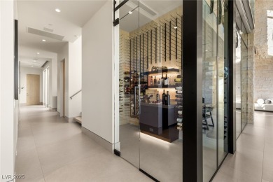 Architectural desert modern masterpiece set back from the street on The Summit Club in Nevada - for sale on GolfHomes.com, golf home, golf lot