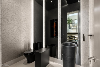 Architectural desert modern masterpiece set back from the street on The Summit Club in Nevada - for sale on GolfHomes.com, golf home, golf lot