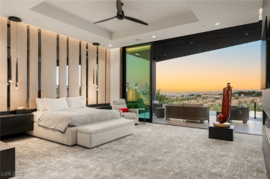 Architectural desert modern masterpiece set back from the street on The Summit Club in Nevada - for sale on GolfHomes.com, golf home, golf lot