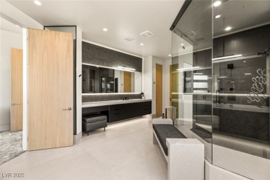 Architectural desert modern masterpiece set back from the street on The Summit Club in Nevada - for sale on GolfHomes.com, golf home, golf lot