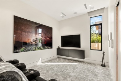 Architectural desert modern masterpiece set back from the street on The Summit Club in Nevada - for sale on GolfHomes.com, golf home, golf lot