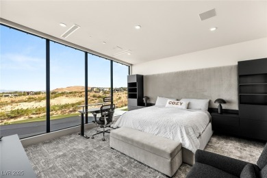 Architectural desert modern masterpiece set back from the street on The Summit Club in Nevada - for sale on GolfHomes.com, golf home, golf lot