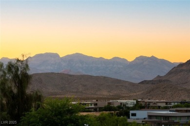 Architectural desert modern masterpiece set back from the street on The Summit Club in Nevada - for sale on GolfHomes.com, golf home, golf lot