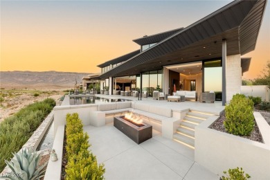 Architectural desert modern masterpiece set back from the street on The Summit Club in Nevada - for sale on GolfHomes.com, golf home, golf lot