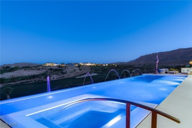 Architectural desert modern masterpiece set back from the street on The Summit Club in Nevada - for sale on GolfHomes.com, golf home, golf lot