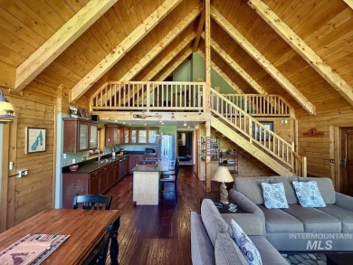 Turn-key McCall Golf Course log home on nearly 1/2 acre! Fully on McCall Municipal Golf Course in Idaho - for sale on GolfHomes.com, golf home, golf lot