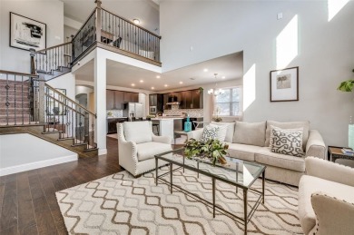 STUNNING Meritage built corner lot home located in the highly on The Tribute At the Colony in Texas - for sale on GolfHomes.com, golf home, golf lot