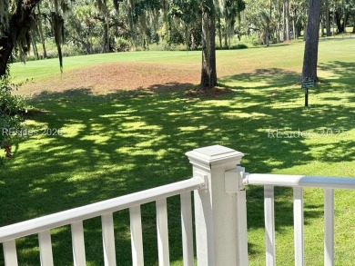 Beautiful first-floor villa featuring a private deck with serene on Old South Golf Links in South Carolina - for sale on GolfHomes.com, golf home, golf lot