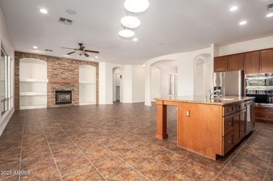 Welcome to this beautiful single-level home featuring 4 bedrooms on Dove Valley Ranch in Arizona - for sale on GolfHomes.com, golf home, golf lot