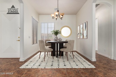 Welcome to this beautiful single-level home featuring 4 bedrooms on Dove Valley Ranch in Arizona - for sale on GolfHomes.com, golf home, golf lot