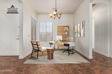 Welcome to this beautiful single-level home featuring 4 bedrooms on Dove Valley Ranch in Arizona - for sale on GolfHomes.com, golf home, golf lot