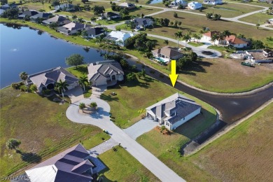 Unwind on the water in this luxurious haven nestled on a quiet on Burnt Store Golf Club in Florida - for sale on GolfHomes.com, golf home, golf lot