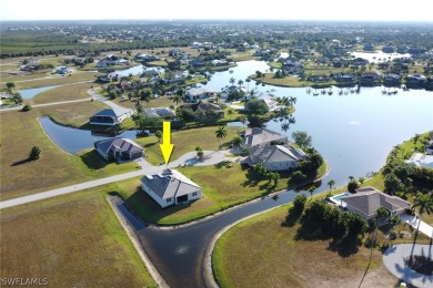 Unwind on the water in this luxurious haven nestled on a quiet on Burnt Store Golf Club in Florida - for sale on GolfHomes.com, golf home, golf lot