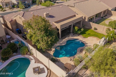Welcome to this beautiful single-level home featuring 4 bedrooms on Dove Valley Ranch in Arizona - for sale on GolfHomes.com, golf home, golf lot