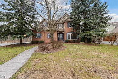 Welcome to this stunning 2985 sq ft brick colonial in a on The Captains Club At Woodfield in Michigan - for sale on GolfHomes.com, golf home, golf lot
