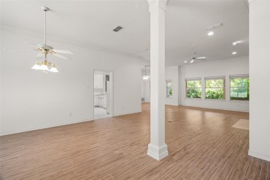 This comfortable 3-2.5-2 home with golf cart space is tucked on Nutcracker Golf Club in Texas - for sale on GolfHomes.com, golf home, golf lot