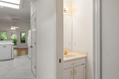 This comfortable 3-2.5-2 home with golf cart space is tucked on Nutcracker Golf Club in Texas - for sale on GolfHomes.com, golf home, golf lot