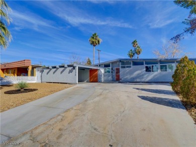 Mid-Century Modern Gem- Historic Paradise Palms - turnkey ready on Las Vegas National Golf Club in Nevada - for sale on GolfHomes.com, golf home, golf lot