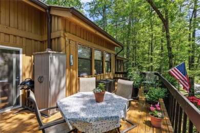 Nestled at the end of a quiet cul-de-sac in The Woods, this on The Country Club of Sapphire Valley in North Carolina - for sale on GolfHomes.com, golf home, golf lot