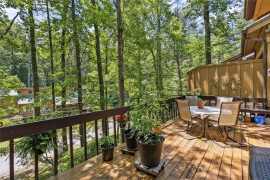 Nestled at the end of a quiet cul-de-sac in The Woods, this on The Country Club of Sapphire Valley in North Carolina - for sale on GolfHomes.com, golf home, golf lot