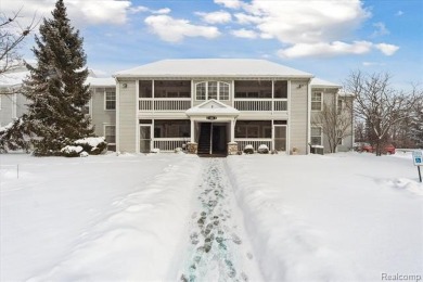 Well maintained condo located on second floor with a covered on Fenton Farms Golf Club in Michigan - for sale on GolfHomes.com, golf home, golf lot