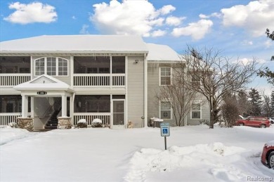 Well maintained condo located on second floor with a covered on Fenton Farms Golf Club in Michigan - for sale on GolfHomes.com, golf home, golf lot