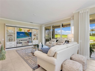 Front-row golf course living awaits in this first-floor 2+den on  in Florida - for sale on GolfHomes.com, golf home, golf lot