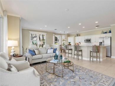 Front-row golf course living awaits in this first-floor 2+den on  in Florida - for sale on GolfHomes.com, golf home, golf lot