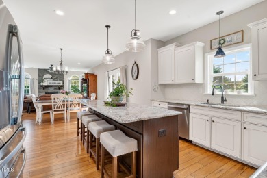 CUSTOM-BUILT HOME with over 3,000 SQ FT plus a LARGE UNFINISHED on Walnut Creek Country Club in North Carolina - for sale on GolfHomes.com, golf home, golf lot