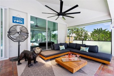 This 3BD, 2.5BA CBS pool home in Palm City is anything but on Evergreen Club in Florida - for sale on GolfHomes.com, golf home, golf lot